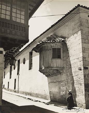 MIGUEL ANTONIO RODRIGUEZ (nd) An album with 50 photographs from Colombia and Ecuador titled Arte Colonial. Circa 1940.